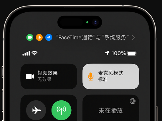 广德苹果授权维修网点分享iPhone在通话时让你的声音更清晰 