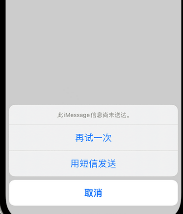 广德apple维修iPhone上无法正常发送iMessage信息