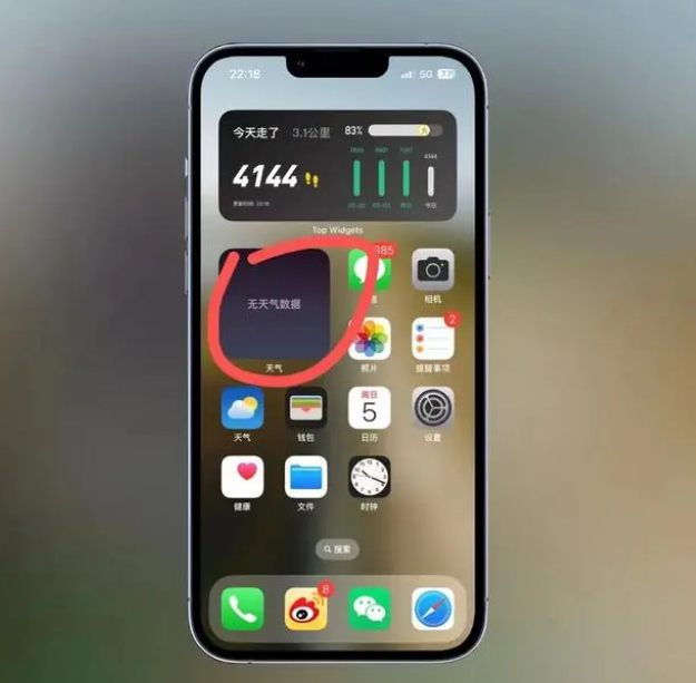 广德苹果手机维修分享:iOS16主屏幕天气小组件无法正常工作怎么办？ 